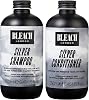 BLEACH LONDON Silver Shampoo 250 ml and Silver Conditioner 250 ml - High Pigmented Ashy Silver Rinse, Vegan Cruelty Free, colour Protected Clean, colour Depositing Toning Formula