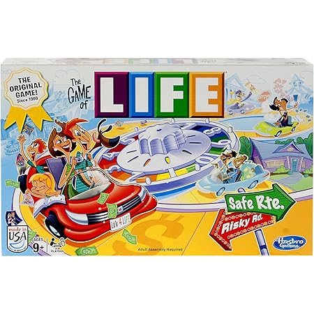 Amazon The Game Of Life 英語版 人生ゲーム 遊びながら 楽しく英語レッスン 並行輸入品 ボードゲーム おもちゃ