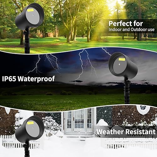 Miniatura 4 de Proyector láser de luz para fiestas decorativas de temporada, cumpleaños, Navidad, decoración de vacaciones, casa de decoración de fiestas, miles de