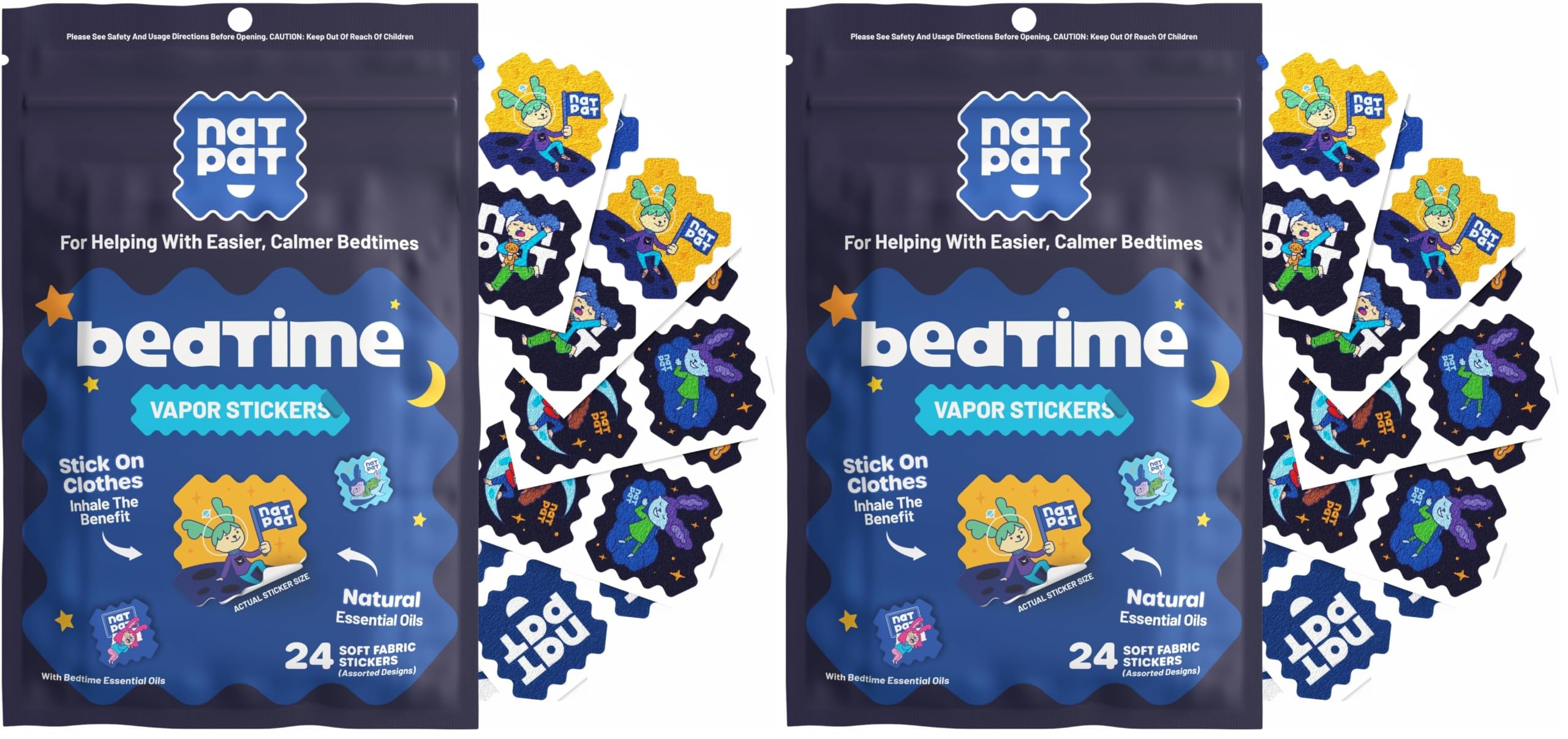 NATPAT Bedtime Sleepy Patch Sleep Promoting Stickers for Kids and Adults — Amazon image 9