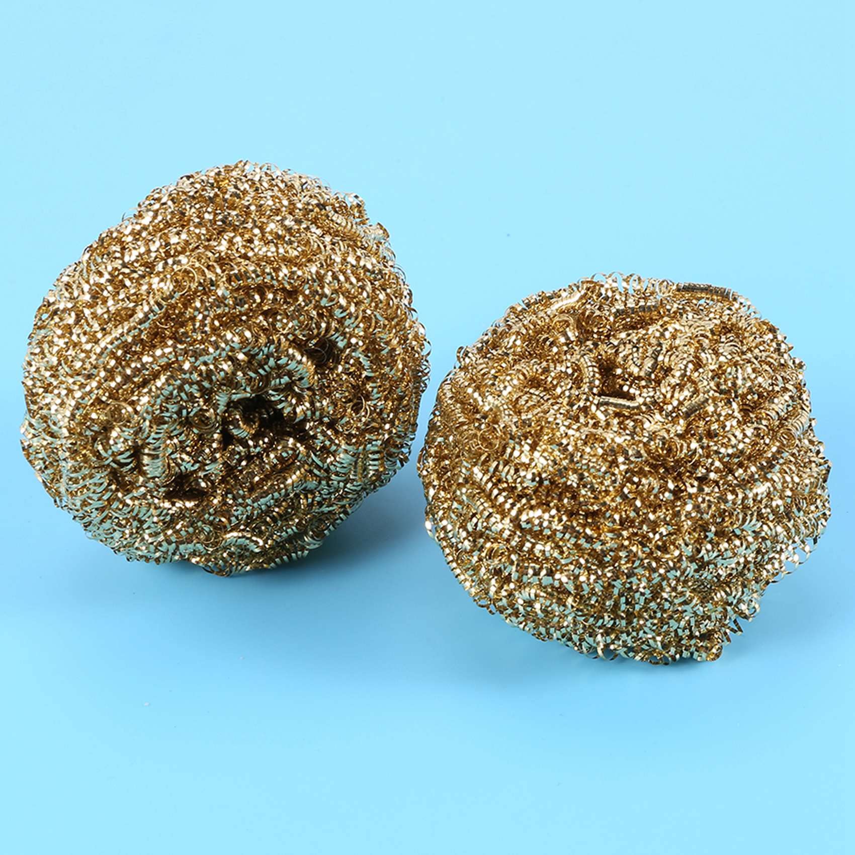 Jkjhbhged 6 Packs Solder Tip Cleaning Brass Wire Replacement Cleaning Copper Wire for Soldering Station Tip Cleaner, Gold