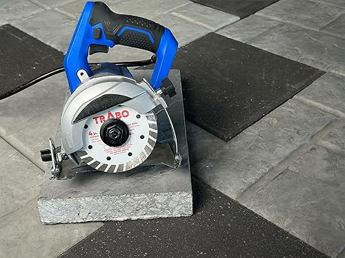 Miniatura 9 de Trabo Paquete de 3 cuchillas de unión de metal con borde turbo de mampostería de 7 pulgadas para cortar cemento, adoquines, hormigón con barra de