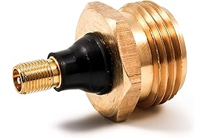 Camco Brass RV Air Blow Out Plug - Essential Tool for Winterizing...