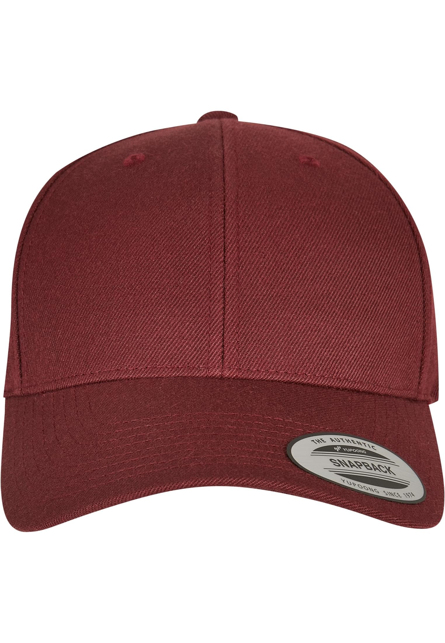 Flexfit Unisex Classic Snapback Baseball Cap, Maroon,