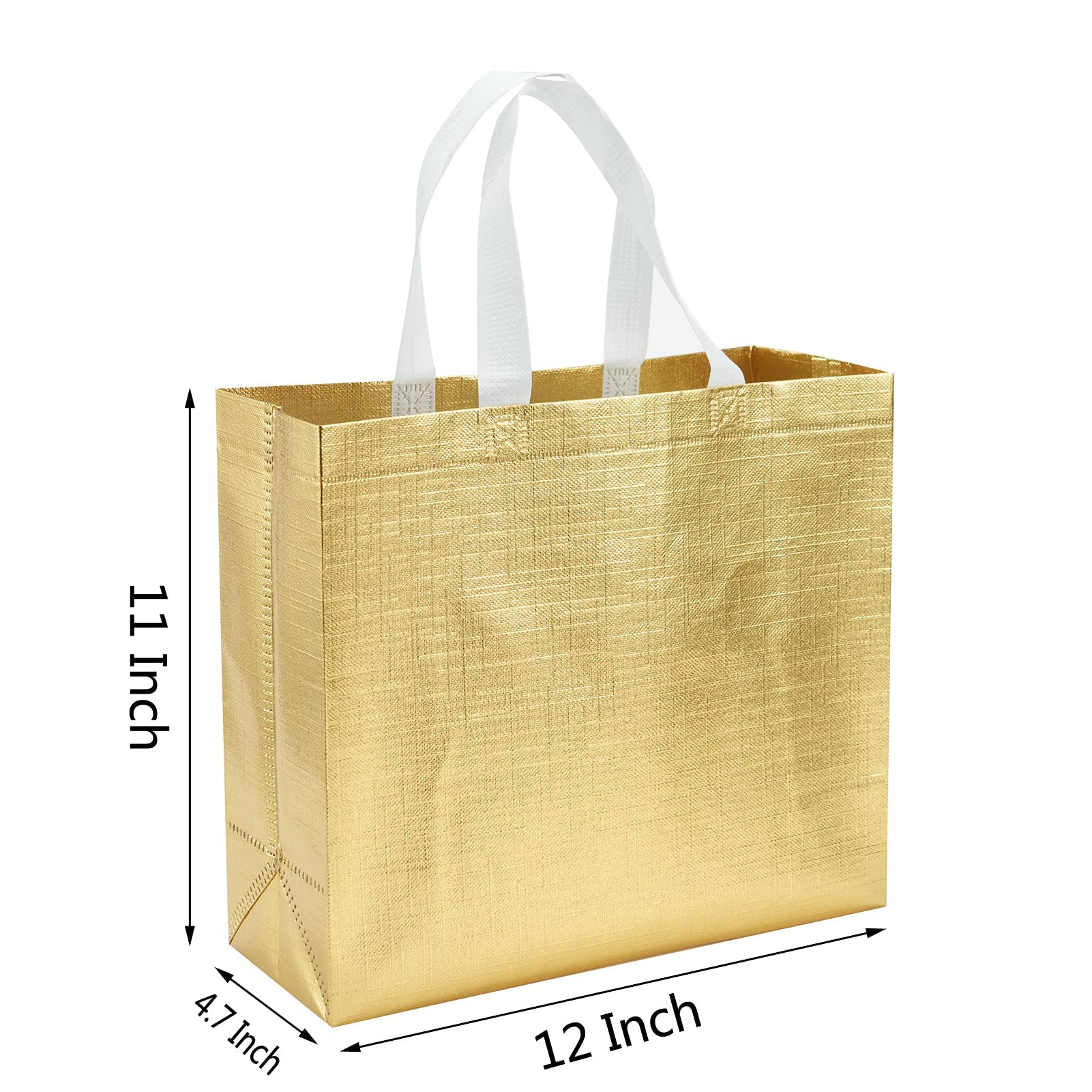 6 Pcs Reusable Large Gift Bags with Handles for Party Wedding