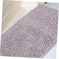 Vista 9 de Cabilock Tapete de baño de felpilla antideslizante absorbente para puerta interior, tapete de baño absorbente de agua, tapete de baño de cocina