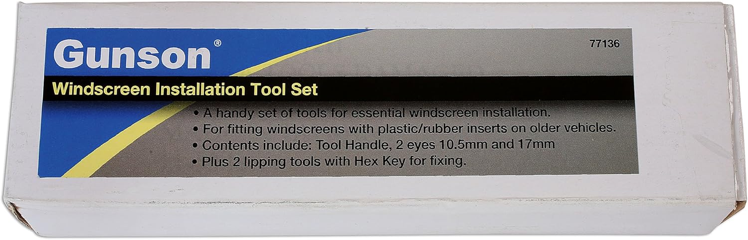 GUNSON Laser Tools LAS77136 Windscreen Installation Tool Set, No