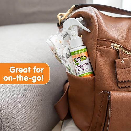 Miniatura 7 de Boogie Spray de crema para la dermatitis del pañal para bebé, apto para viajes, sin frotar, aplicación sin contacto para pieles sensibles, más de