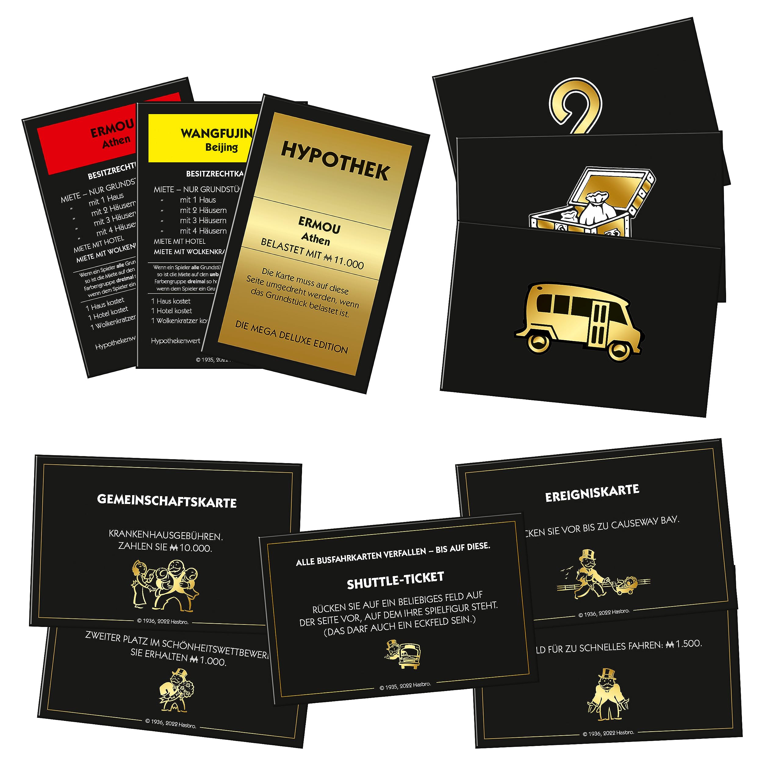 Winning Moves Monopoly - Mega Deluxe Edition Luxus Brettspiel Spiel Gesellschaftsspiel