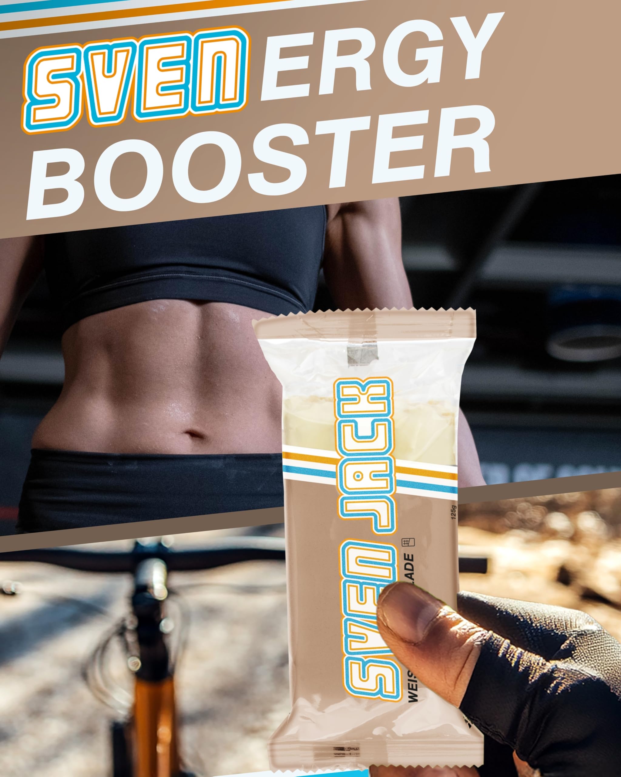 Sven Jack (Energy Cake) BEST OF Haferriegel Mix Box 24x 125g I Original Haferflocken Energieriegel I Vegane Haferriegel I Langkettige Kohlenhydrate & wenig Zucker I Fitness Riegel I Müsliriegel