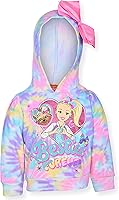 Vista 2 de Nickelodeon Jojo Siwa - Conjunto de sudadera con capucha y lazo para niñas pequeñas y niños pequeños, multicolor, Teñido anudado