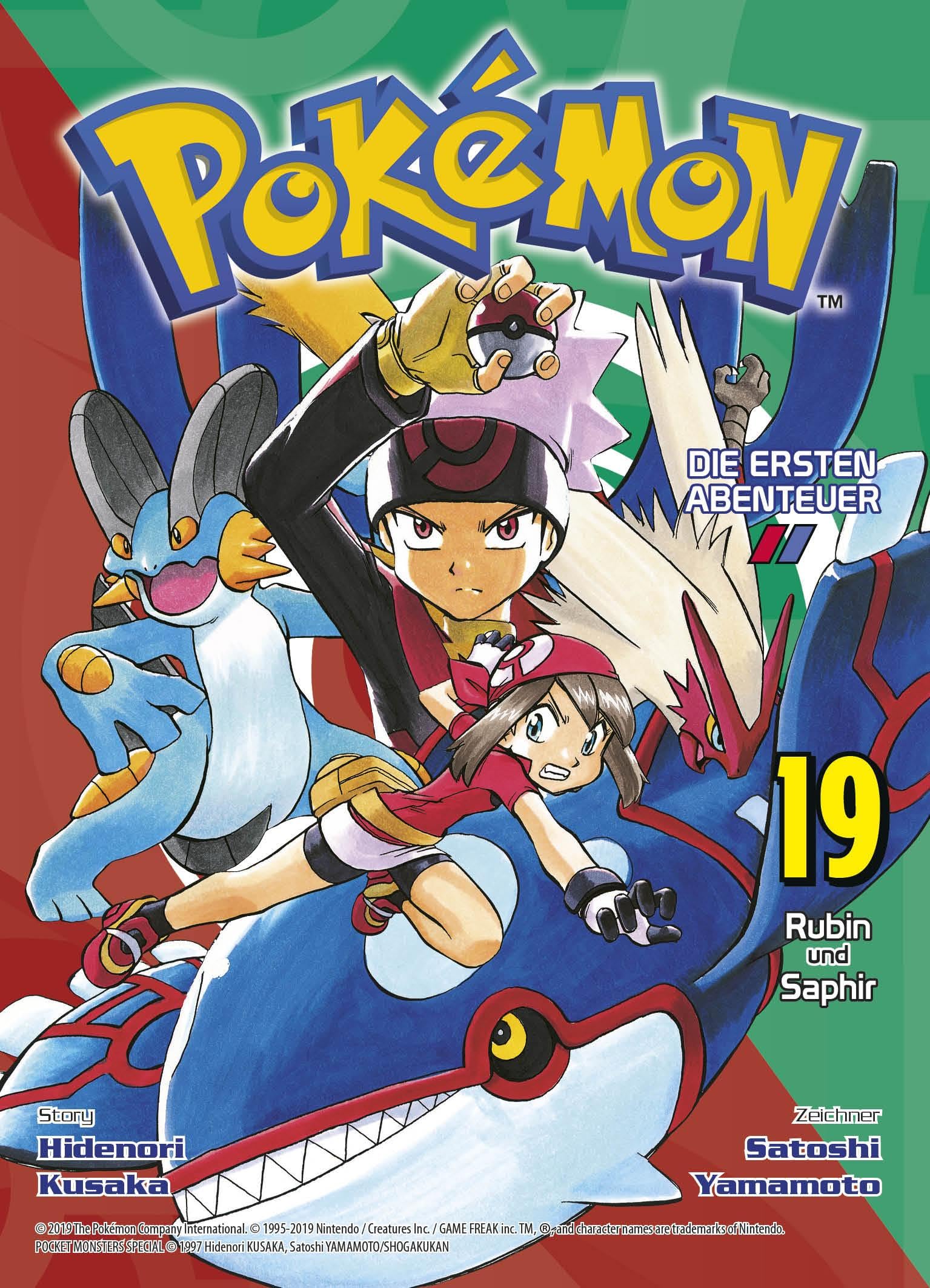 Pokémon - Die ersten Abenteuer: Bd. 19: Rubin und Saphir
