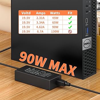 Dell 7010 Power Supply AJP 90W Chage Fo Dell OptiPlex 7010 7020