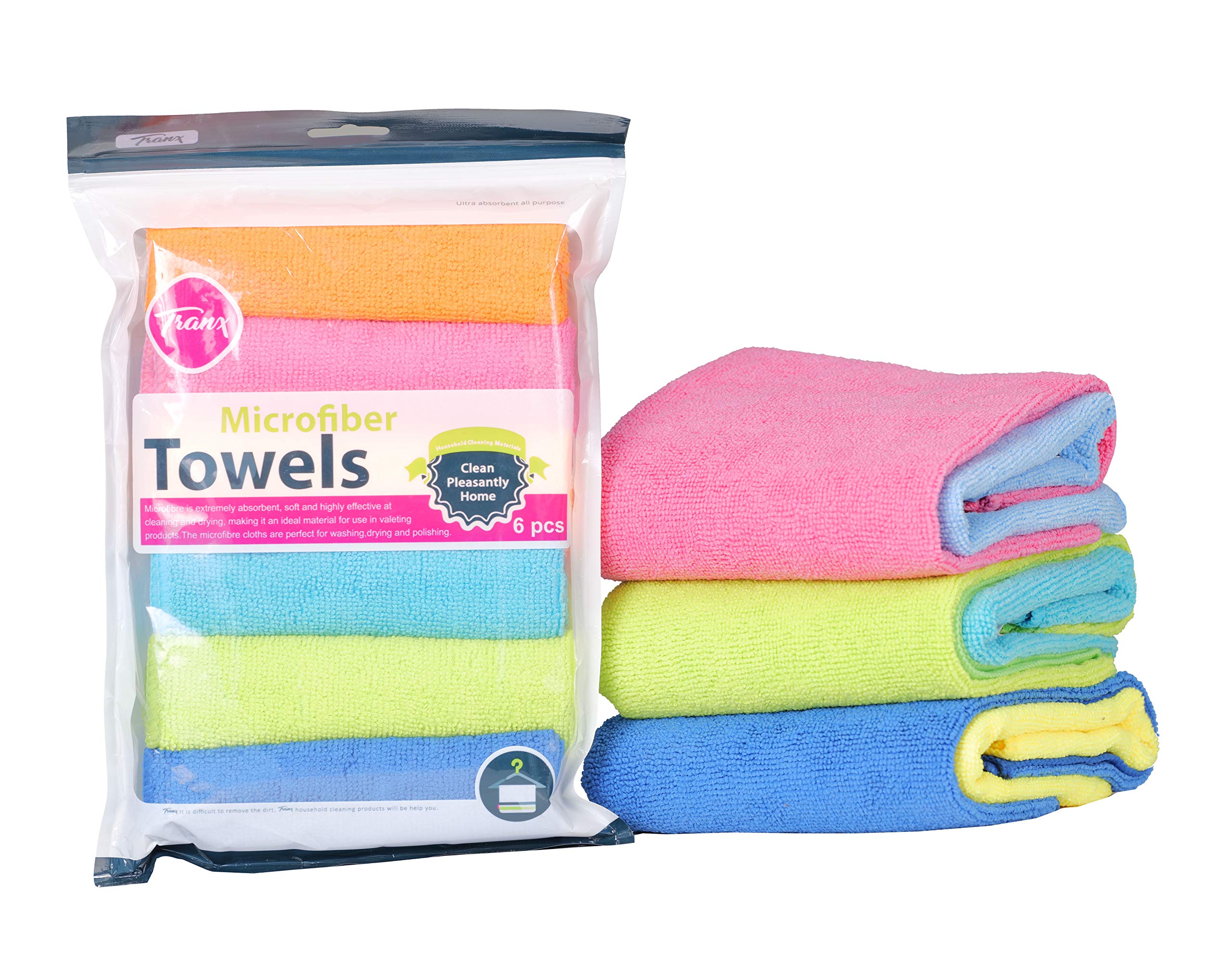 See full amazon price history chart for Tranx Microfiber Cleaning Cloth 220 GSM for Car and Home, 30cm x 35cm, (Set of 6, Multicolour) Tranx Microfiber Cleaning Cloth 220 GSM for Car and Home, 30cm x 35cm, (Set of 6, Multicolour) (B08C5KV4RP) Amazon Price History, Amazon Price Tracker