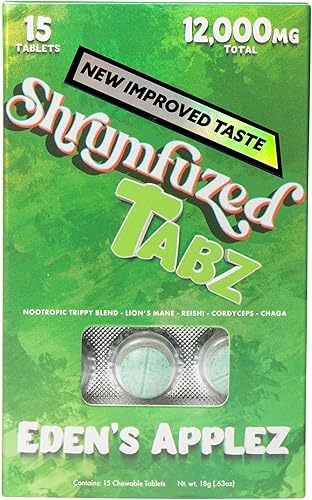 Miniatura 4 de Tabletas masticables nootrópicas patentadas de 12,000 mg - ¡Ahora con nuevo sabor mejorado! - Mezcla de hongos nootrópicos de melena de león