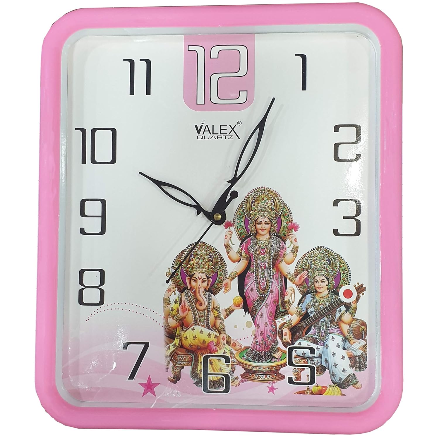 Buy Valex Analog Musical Mantra Laxmi Ganesh (509,30 cm X 26cm) Wall