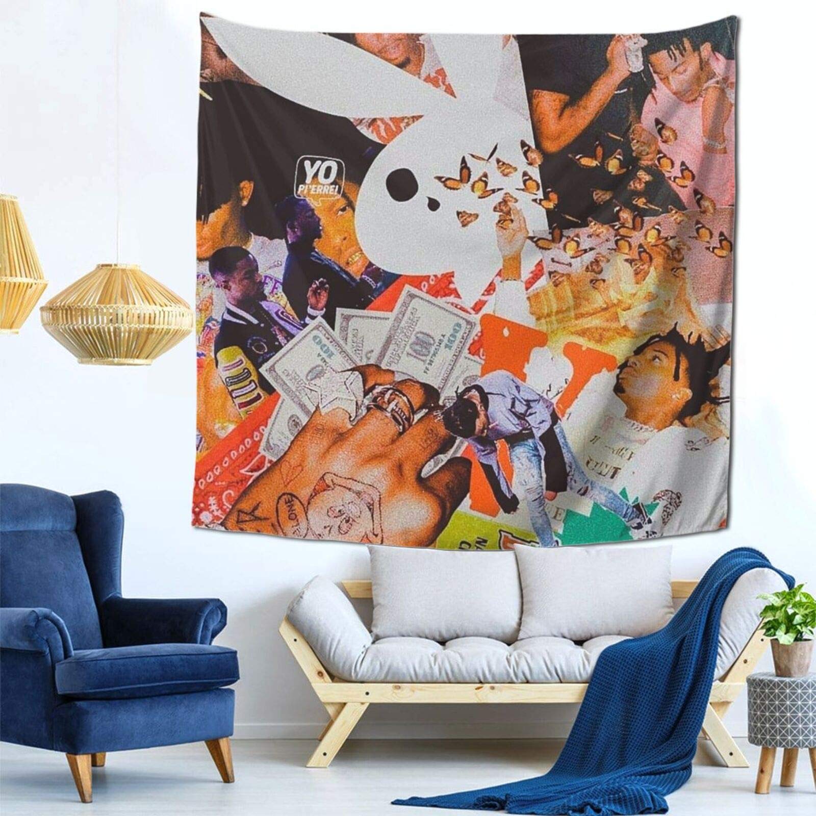 Rapper Tapestry Singer Tapestry Funny Tapestry Wall Hanging For