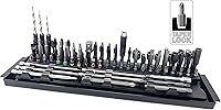 Vista 1 de MLTOOLS Bit Boss - Organizador universal para brocas, fabricado en Estados Unidos, almacena hasta 90 puntas, se puede utilizar horizontal