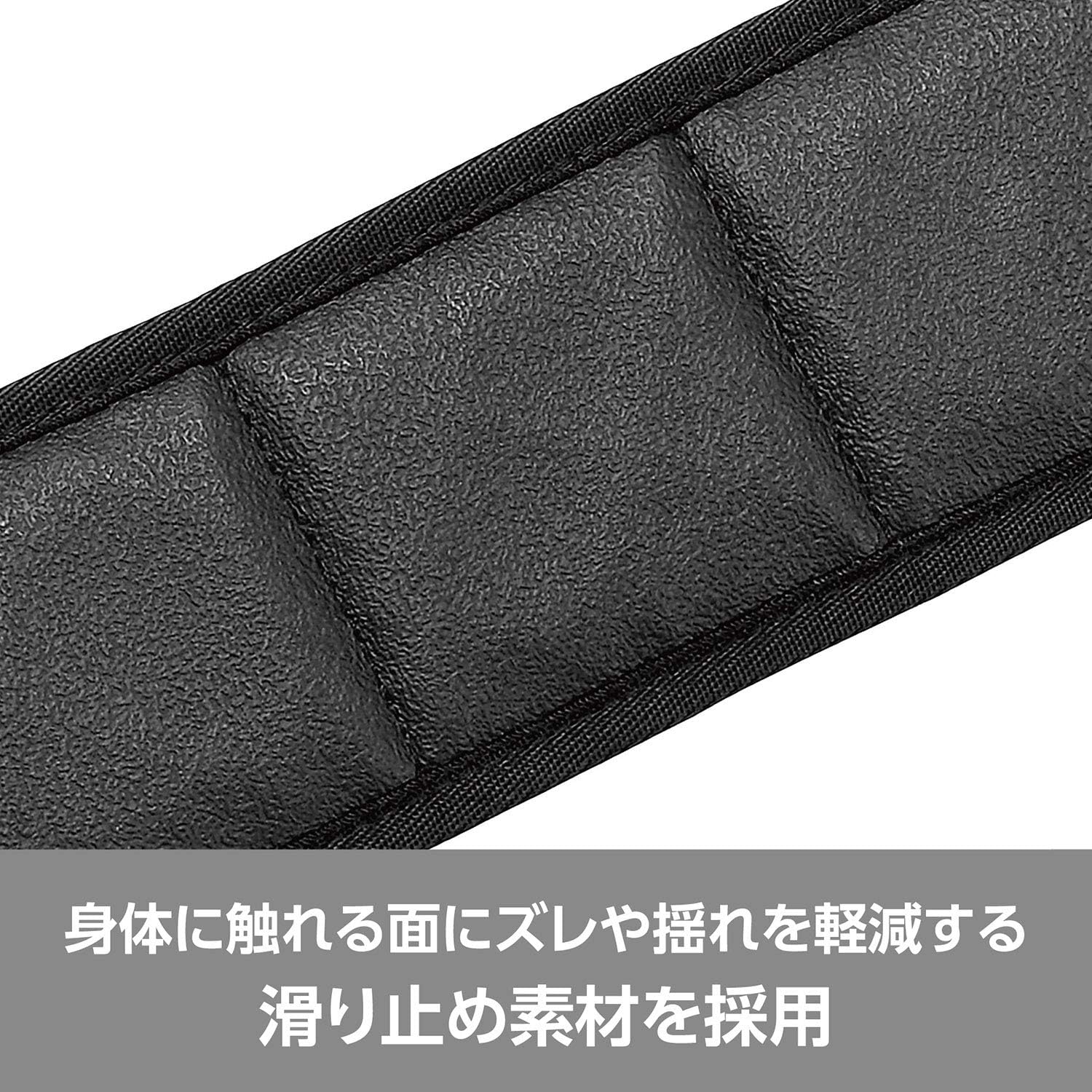 ハクバ HAKUBA カメラバッグアクセサリー ショルダーベルト用 ワイドクッションパッド M 過重を分散する肉厚幅広タイプ KSP-WC01M