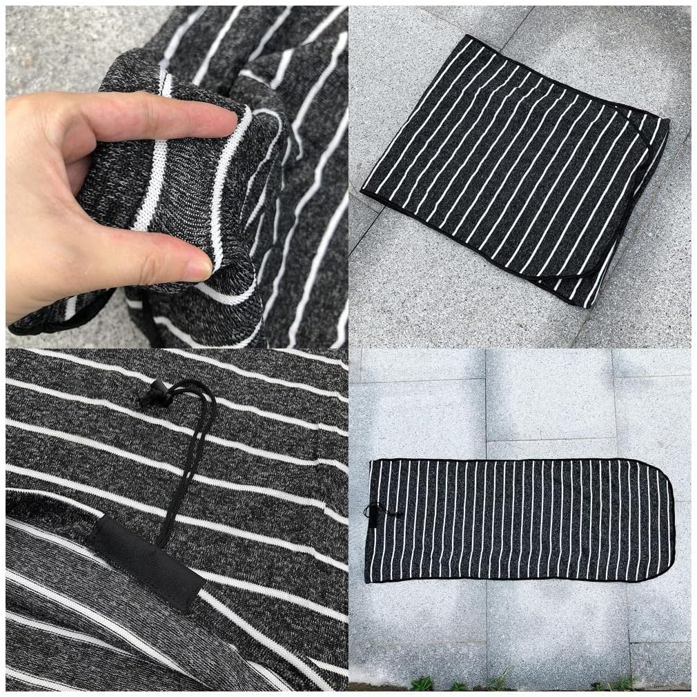 Surfboard Sock Cover Protective Bag Pouch for Surf Board Shortboard 7.6ft, 55 x 136cm