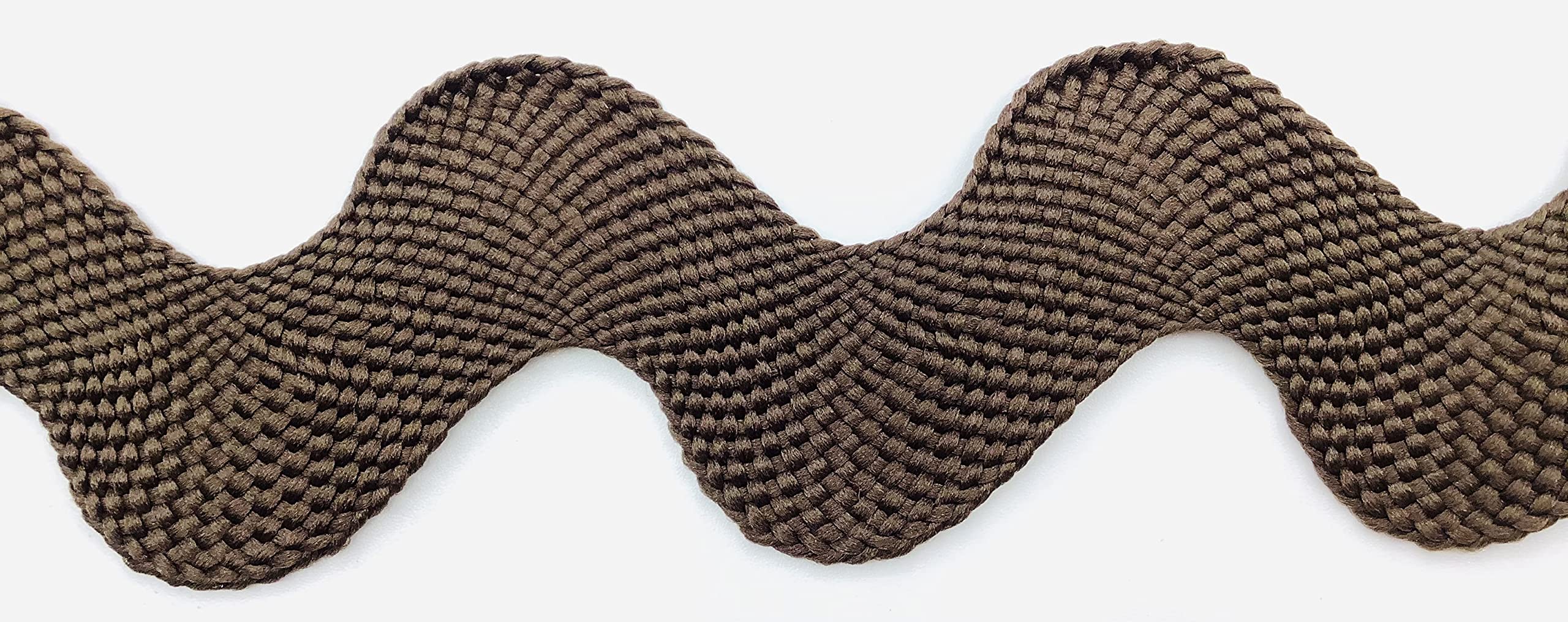 1-1/2” Giant Jumbo RIC Rac (Brown, 5 Yards)