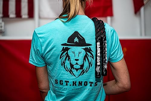 Miniatura 9 de SGT KNOTS Twisted Battle Ropes - Weighted Jump Rope for Men, Women - Heavy Jump Rope, Workout Rope for Total Body Workout, Core Strength, Muscle