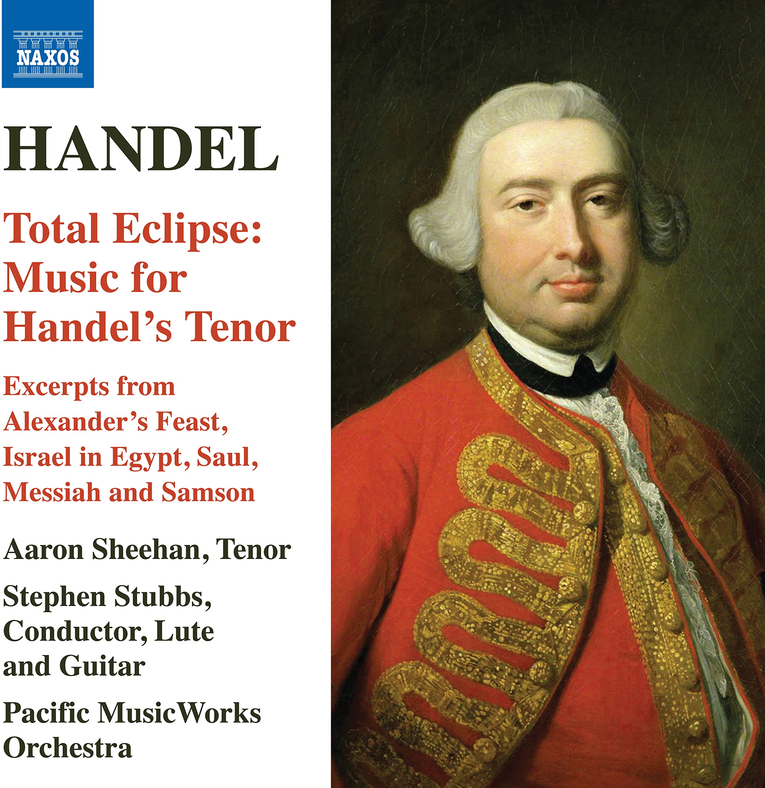 George Frideric Handel: Total Eclipse: Music for Handel's Tenor