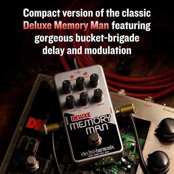 Electro-Harmonix Nano Deluxe Memory Man Analog Delay Pedal