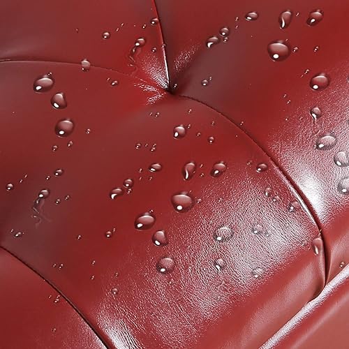 Miniatura 25 de Homebeez Banco otomano de almacenamiento Reposapiés Taburete Mesa de centro con elevador (gris) Gris,Marrón,Gris oscuro,Verde oliva,Rojo -