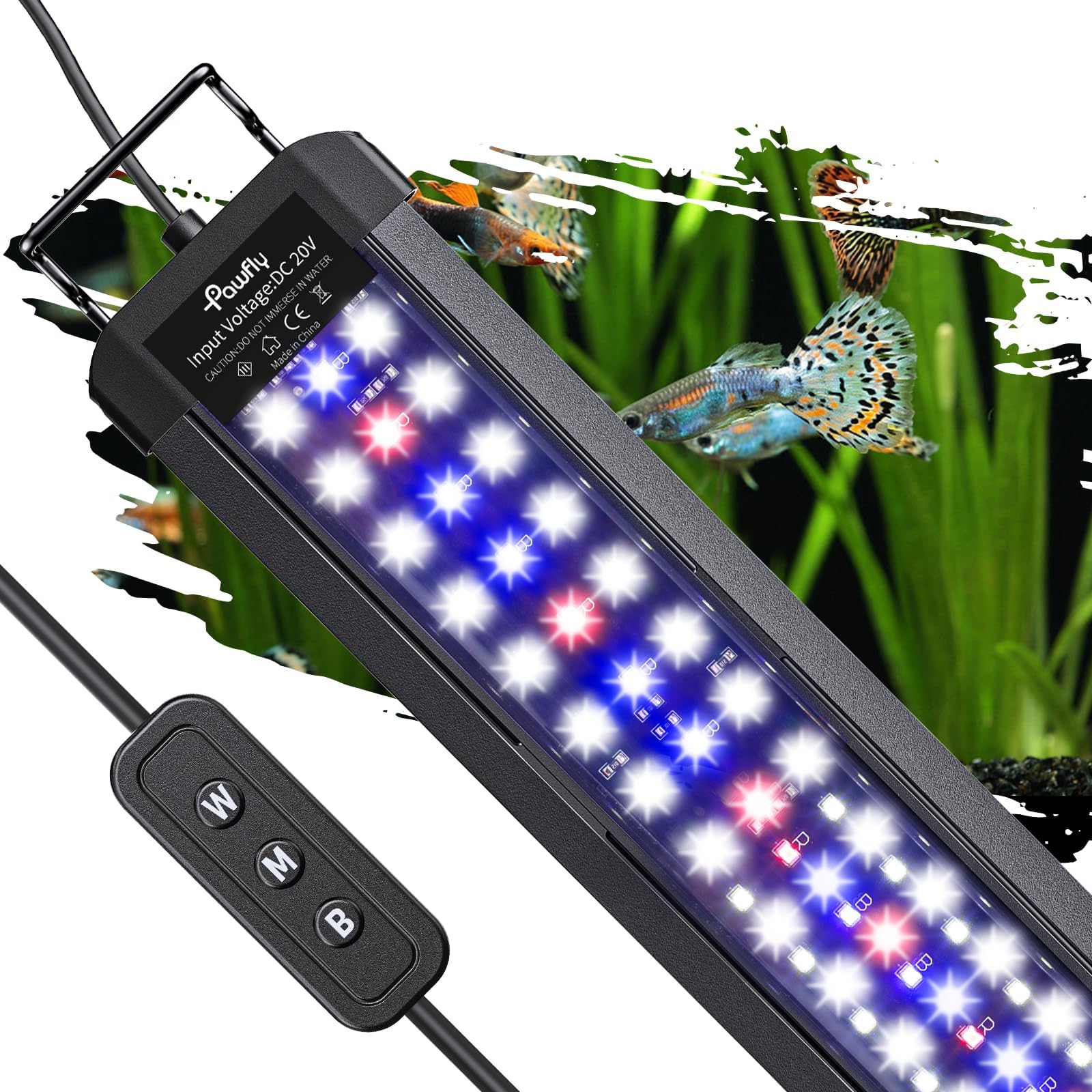 Pawfly Aquarium LED Light - Full Spectrum & Bright Colors -13 Pawfly Aquarium LED Light - Full Spectrum & Bright Colors -13