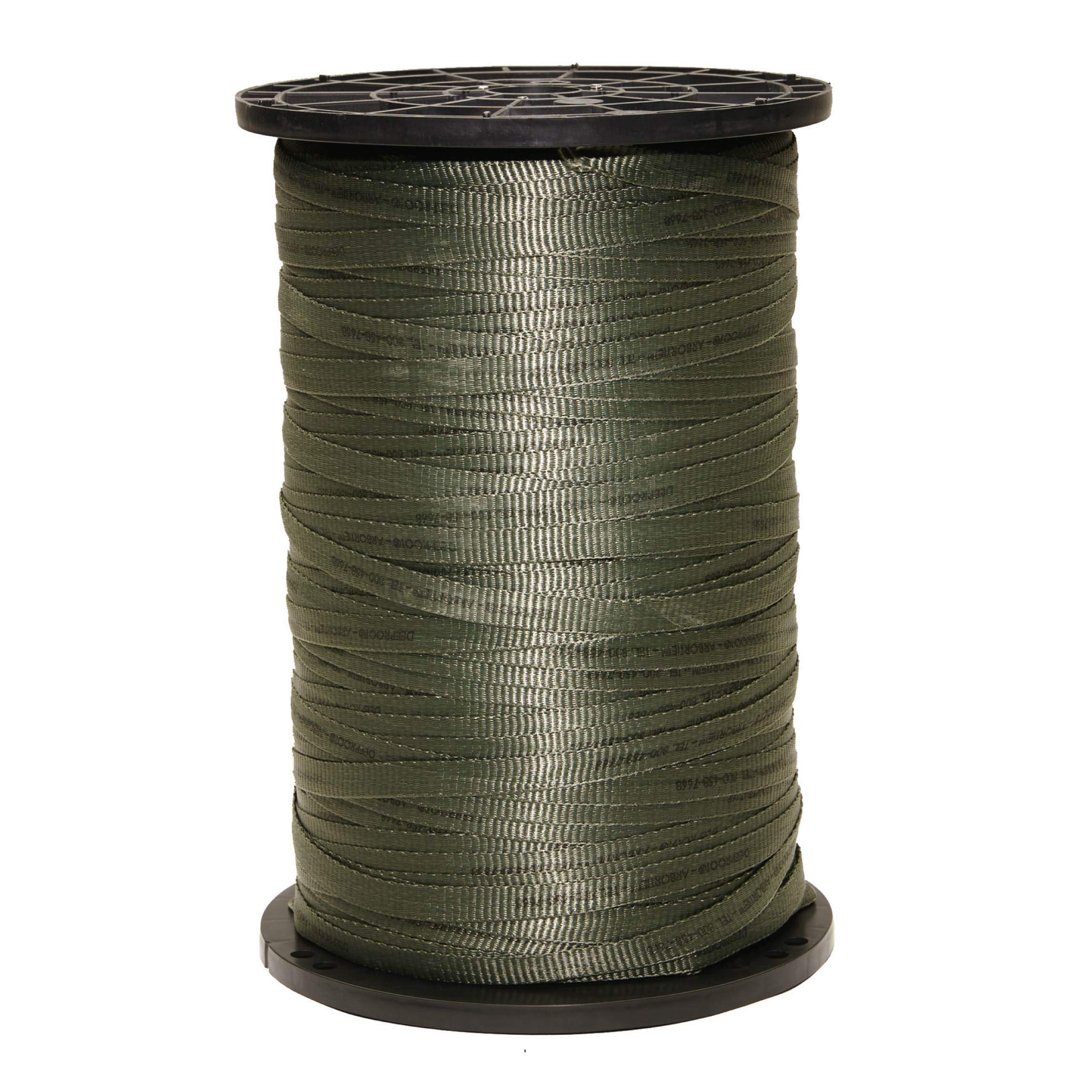 DEEPROOTArbortie Staking and Guying Material, 3000-Feet Roll, Olive