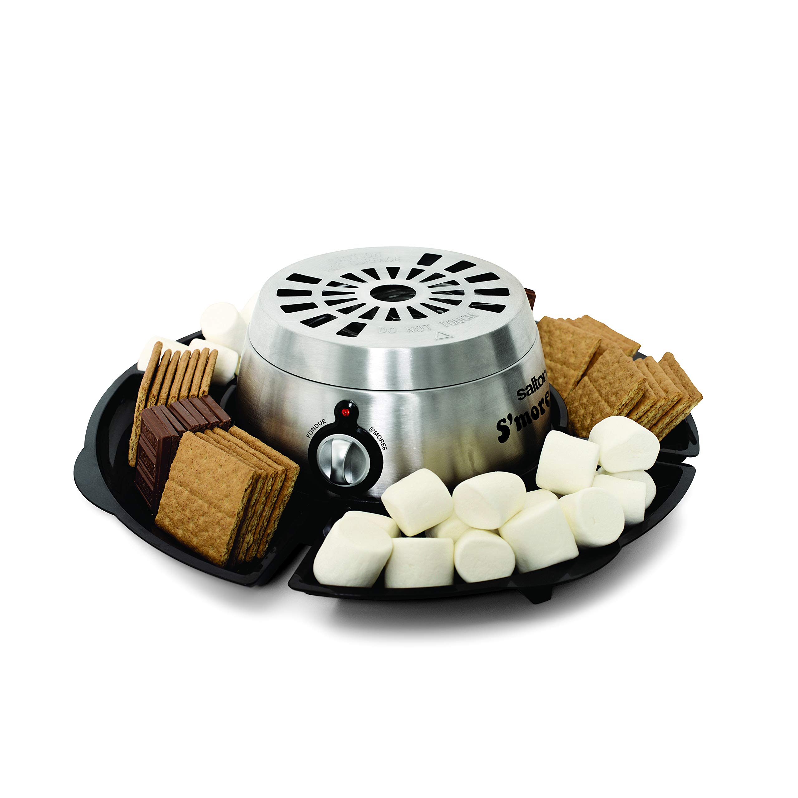 Salton SP1717 Fondue au Chocolat en Acier Inoxydable Noir