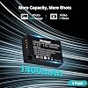 Batería LP-E17 y cargador dual LCD compatible con cámara Canon EOSRP, R100, R50, R10, R8, Rebel T6i, T7i, T8i, T6s, SL2, SL3, EOS M3, M5, M6, 200D, 77D, 750D, 760D, 800D, 8000D 5