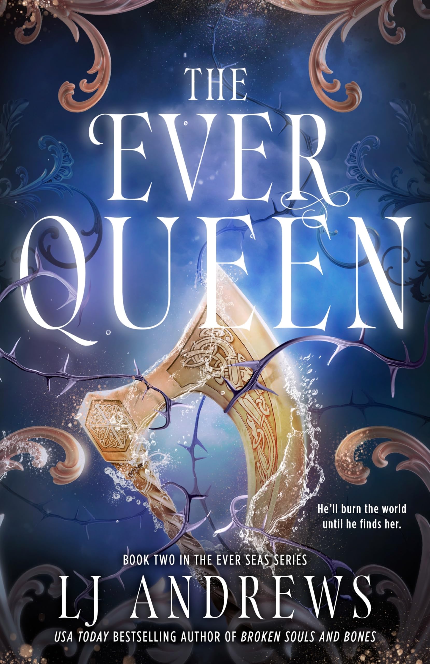 The Ever Queen by LJ Andrews HARDBACK 9780241797228