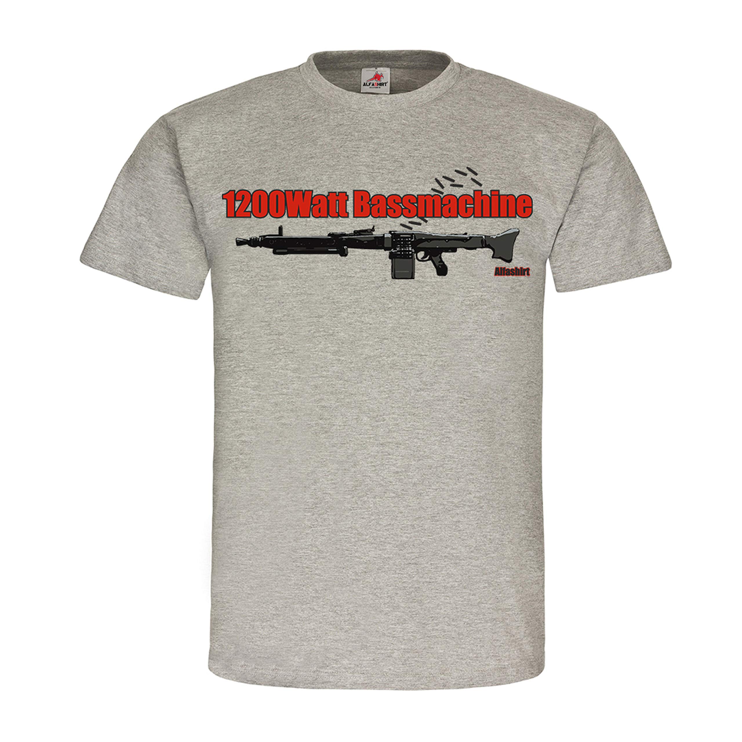 Bassmachine de l'armée fédérale MG3 grand t-shirt rigide
