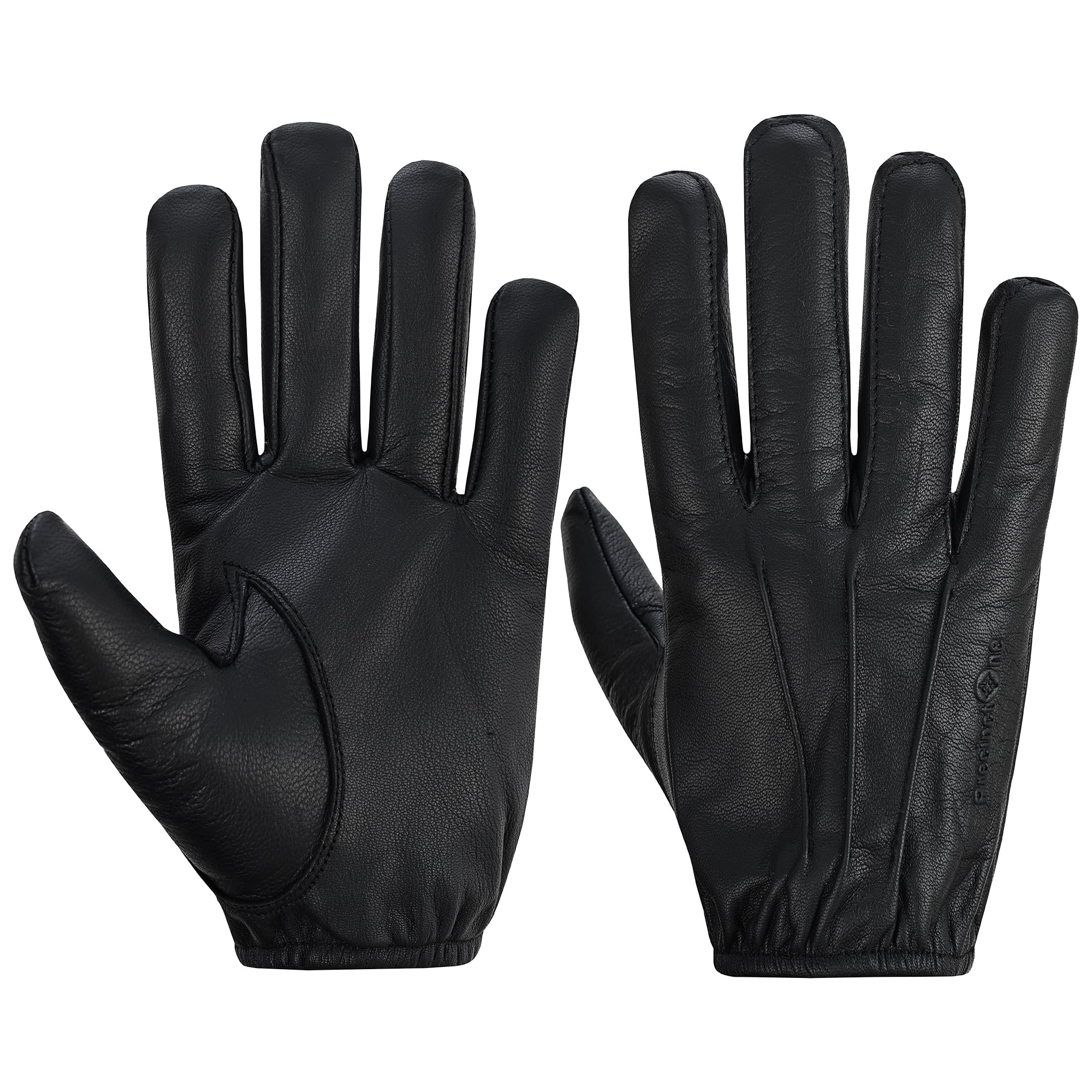 Hugger - Guante de seguridad para hombre con forro de Kevlar, talla XL, color negro