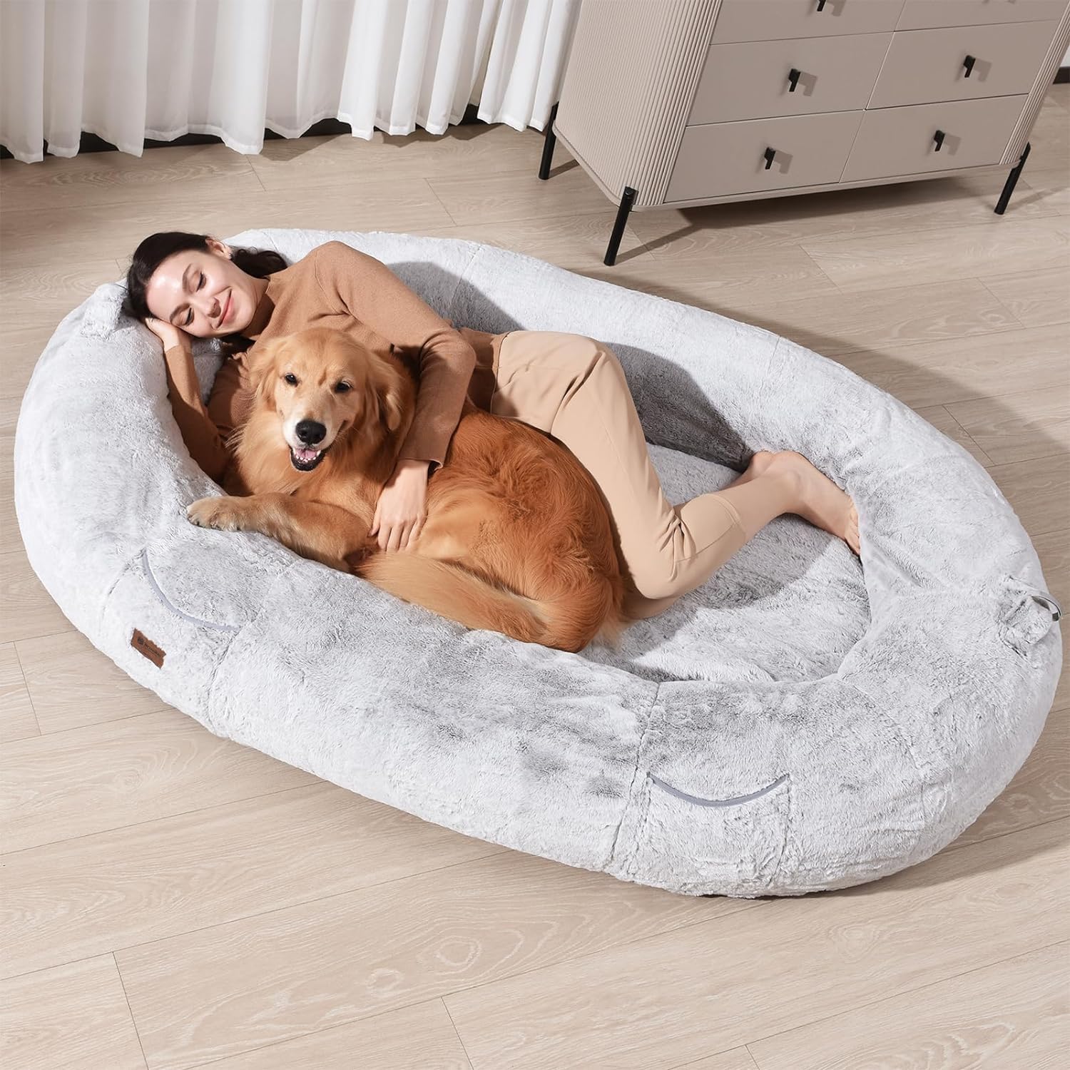 WOZOKE Giant Human Dog Bed