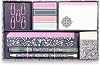 Vera Bradley OfficeSchool Desk Supplies Set with Storage Box Organizer Paper Clip Sticky Notes Highlighter Ruler Pencil Eraser Notepad Bonbon Bon Medallion