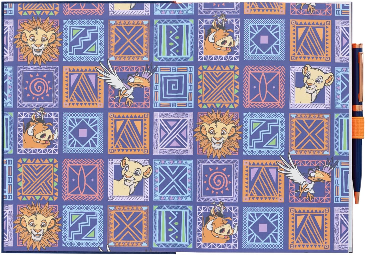 Grupo Erik Premium Notebook with Pen Disney The Lion King Notebook A5 Dotted - Notebook Small - Travel Diary to Write Yourself - Bullet Journal Dotted A5 Diary Disney Fan Item