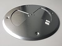 Vista 4 de LavaLock 8" aluminio molinete barbacoa fumador hoyo admisión hoja amortiguador conjunto de ventilación