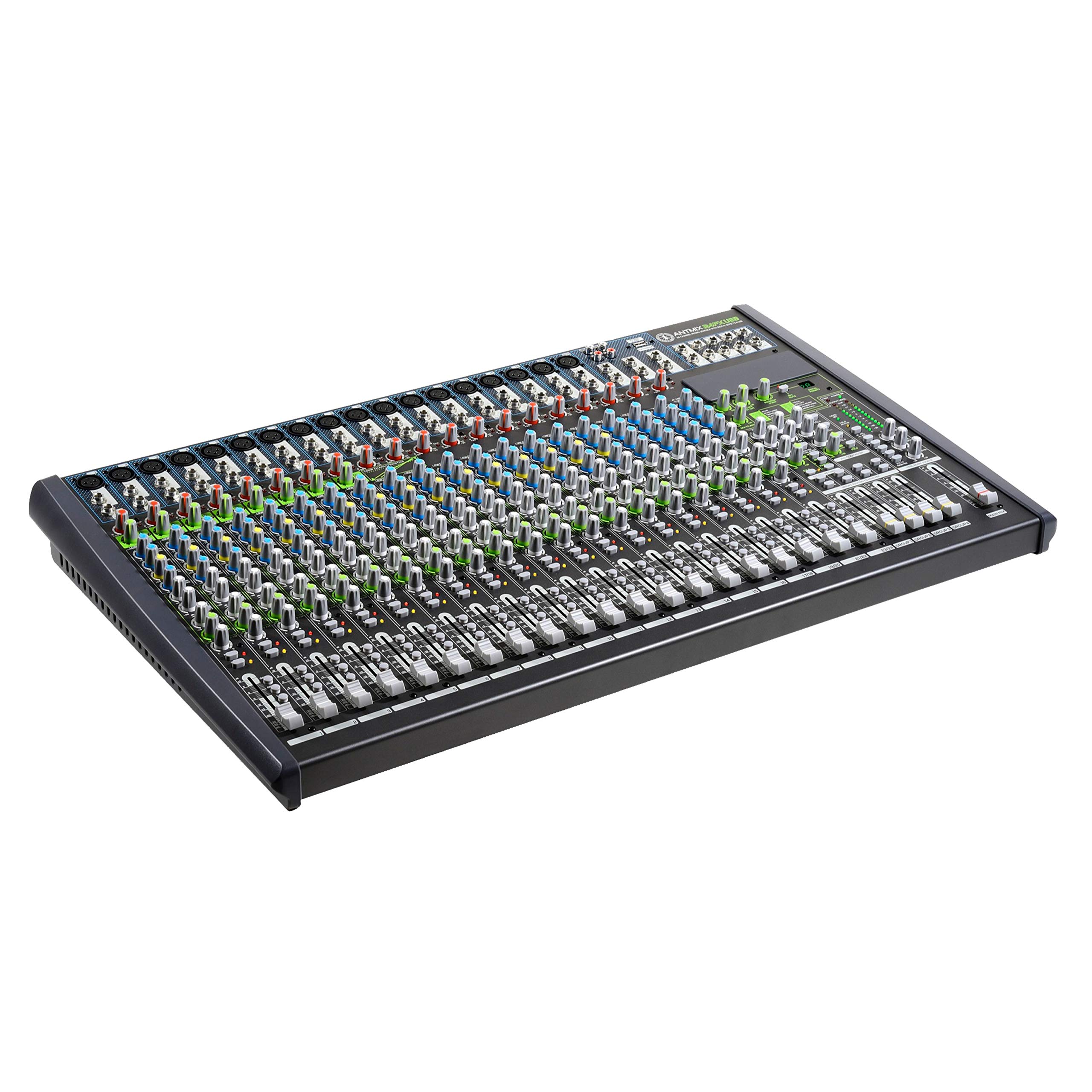 ANT ANTMIX24FXUSB - Mixer Professionale con Effetti digitali a 24-bit per musica live e altre applicazioni