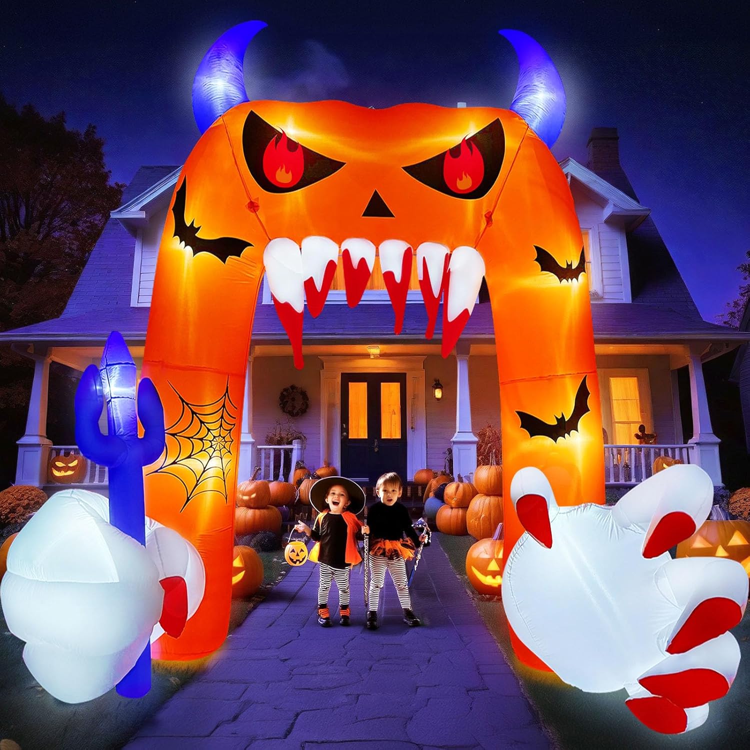 OurWarm 12.5FT Halloween Inflatable Archway, Large Liberia | Ubuy
