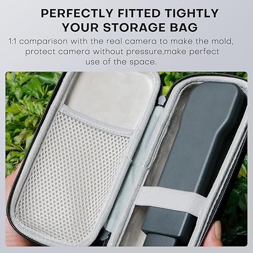 Miniatura 5 de REYGEAK Para DJI Osmo Pocket 3 Gimbal Lens Funda Protectora, Bolsillo Portátil 3 Jaula Protectora, Bolsillo 3 Accesorios Caso Duro Resistente Caso