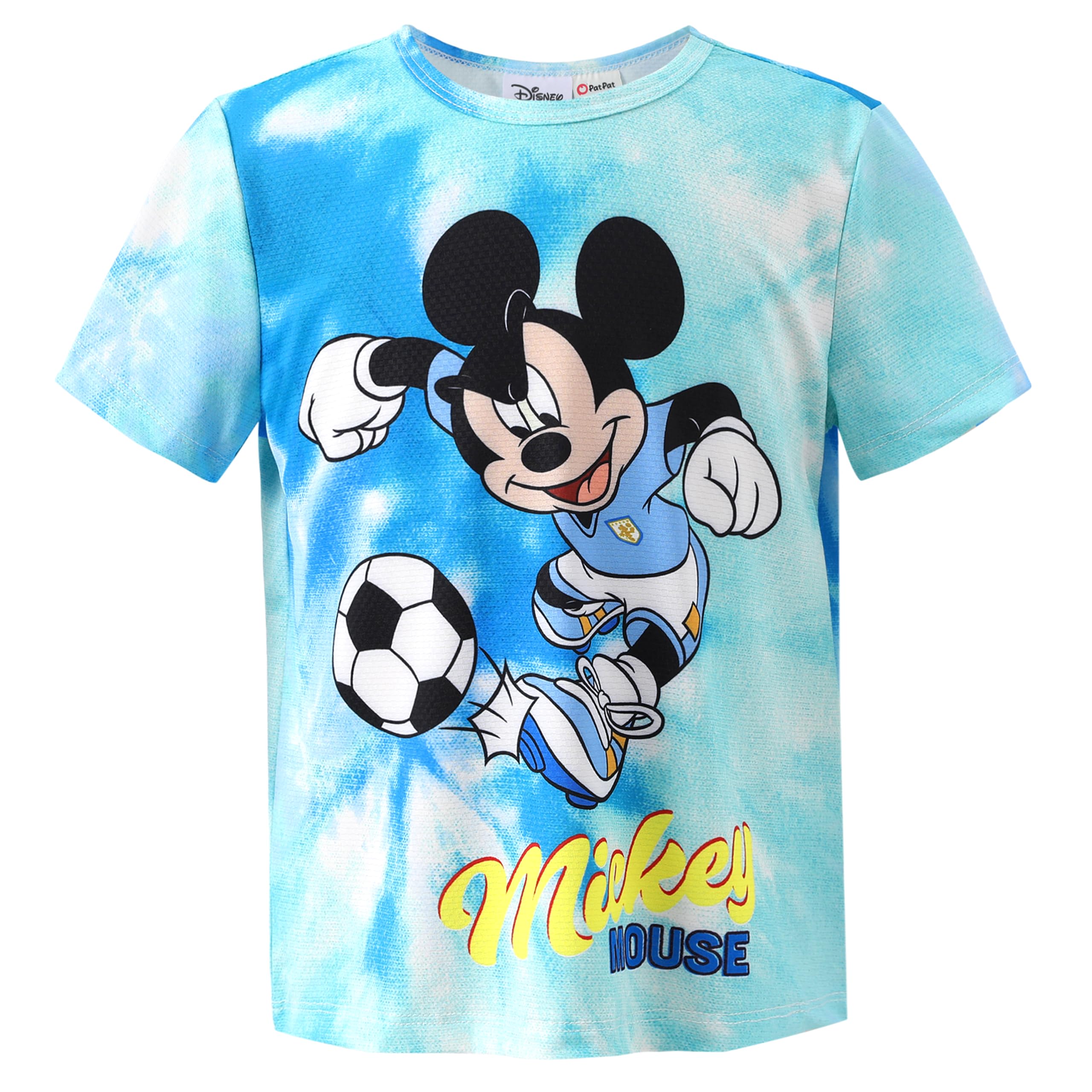 Disney Marvel Girls' and Boys' Athletic UV Quick-Dry Sports Graphic T-Shirt