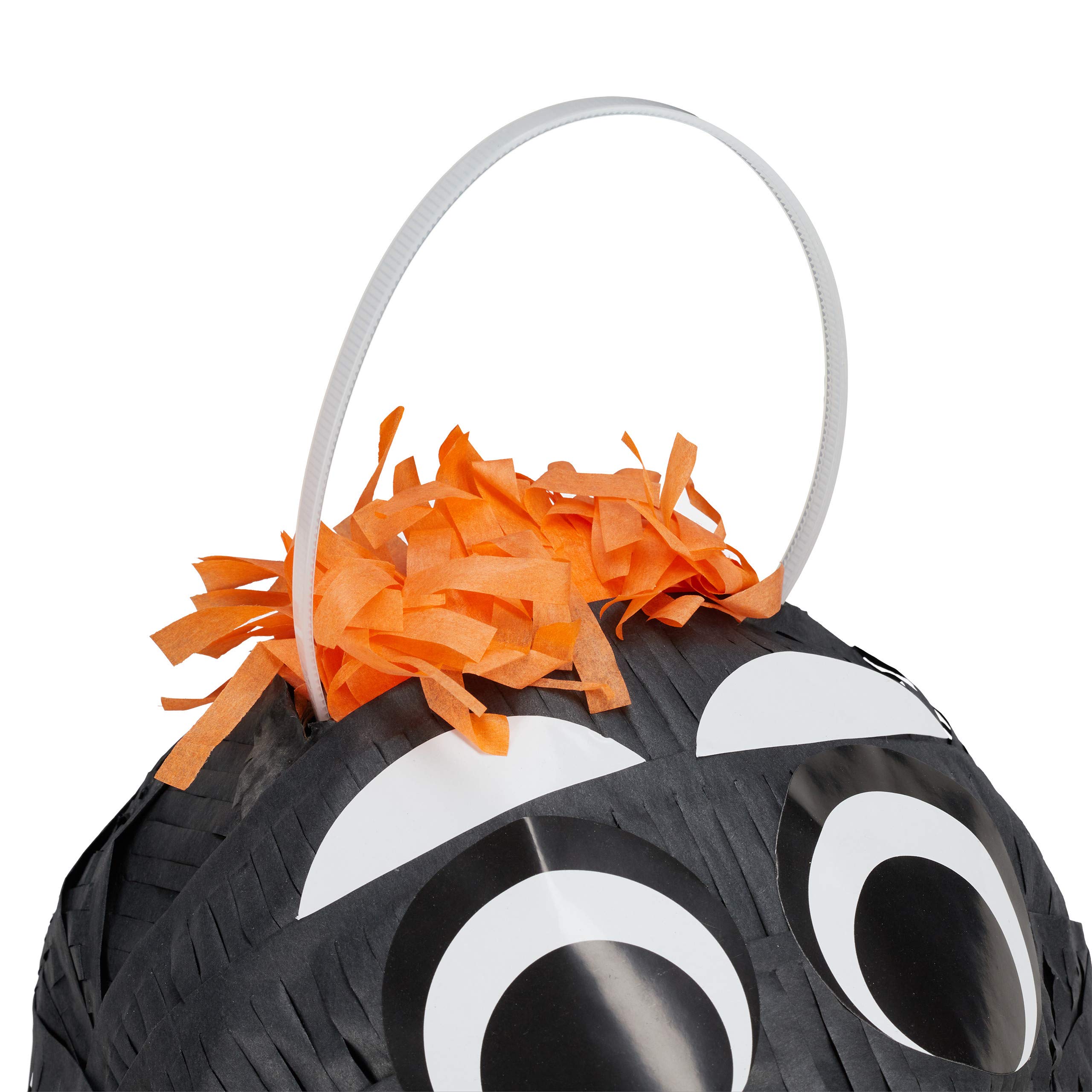 3 Piñatas Pingüino, Alas Móviles, para Colgar, Fiestas Cumpleaños Niños y Niñas, Rellenables, de Papel, Negra