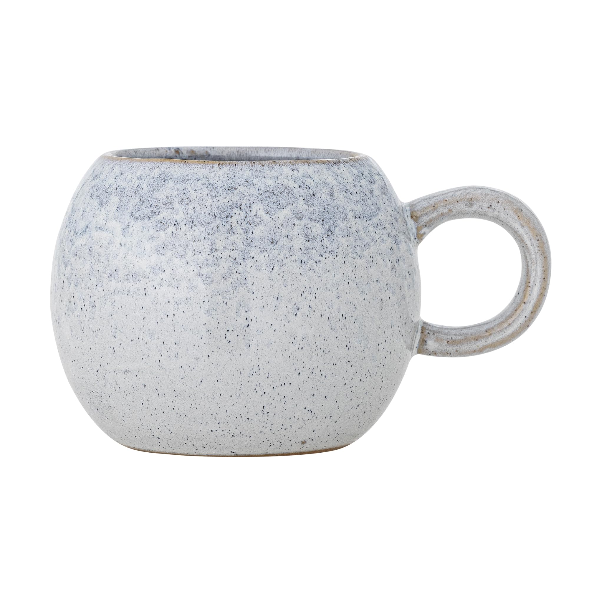 Gobelet bleu en grès 410 ml Bloomingville Paula : grande tasse à thé ou café sans anse