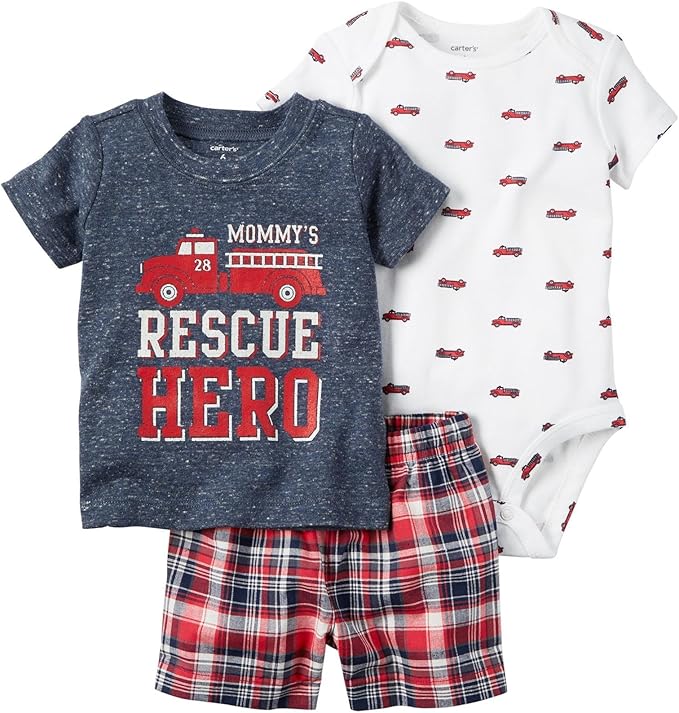 Carter's Baby Boys' Diaper Cover Sets 121h166, Grey