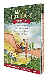 Magic Tree House Boxed Set, Books 1-4: Dinosaurs Before Dark, The Knight at Dawn, Mummies in the Morning, and Pirates Past Noon