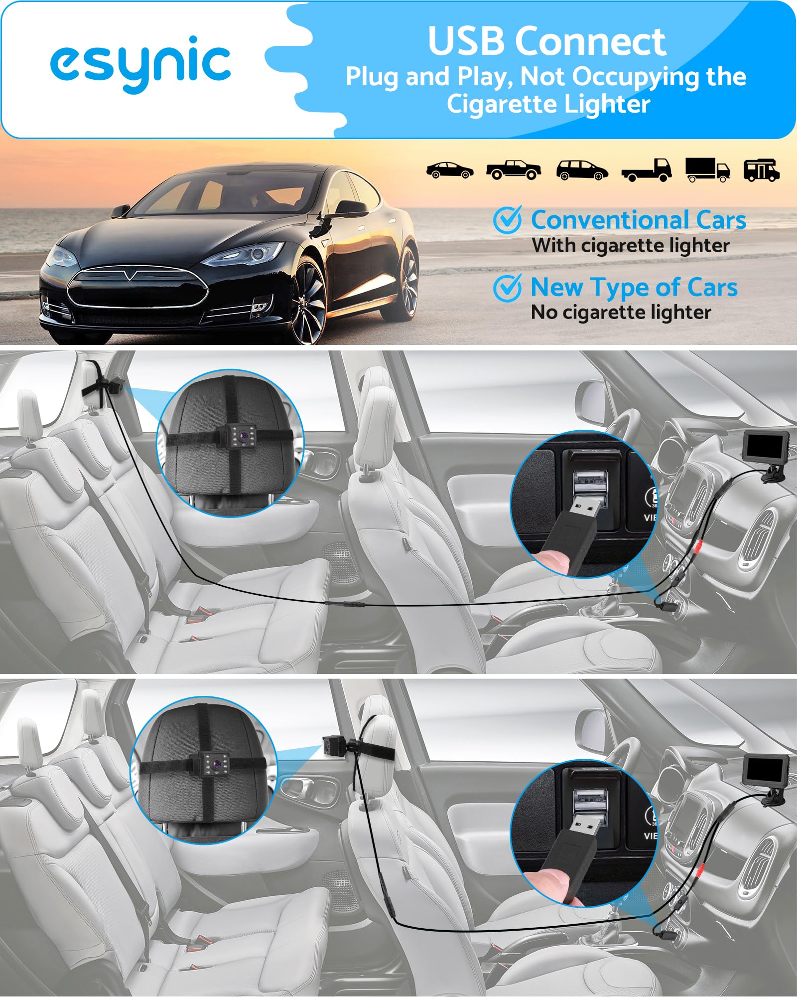 Baby-Auto-Rückspiegel, Baby-Autospiegel, 360° Drehbar, Verstellbar Und 100 Bruchsicher Einfache Installation Mit Verstellbaren Tragern Baby Uberwachung Ruckspiegel Fur Den Rucksitz 76795641