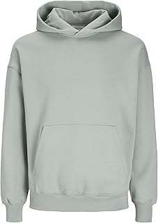JACK & JONES Male Plain Hoodie